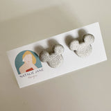Mouse Ears Stud - Gold or Silver