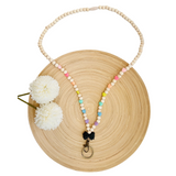 Wood & Silicone Bead Lanyard