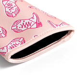 Pink Cowboy Boots Drink Sleeve