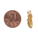 Ballet Dance Pointe Shoe Charm