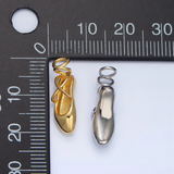 Ballet Dance Pointe Shoe Charm