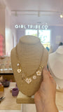 Large Gold Ribbon Bow Charm