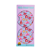Pink Pony Club Car Coasters Set