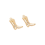Cowboy Boot Gold Charm