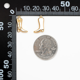 Cowboy Boot Gold Charm