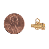 Go Team Cheer Megaphone Charm