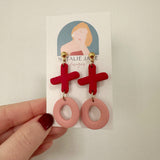 X's & O's Valentine Dangle