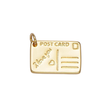 I Love You Postcard Charm