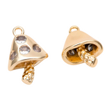 Mushroom Rhinestone Charm