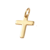 Gold Cross Charm