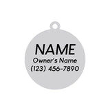 Yin Yang Paws - Pet ID Tag