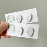 Skull Studs - Multiple Color Options