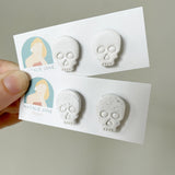 Skull Studs - Multiple Color Options