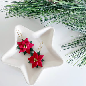 Poinsetta Hoop