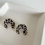 Leopard - Abstract Arch Stud