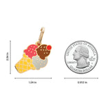 Ice Cream Cone - Pet ID Tag