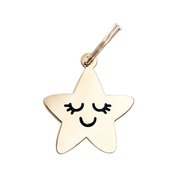 Smiling Star - Pet ID Tag