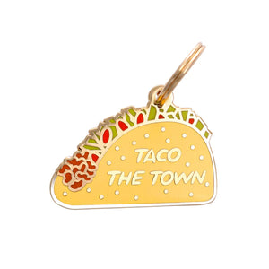 Taco The Town - Pet ID Tag